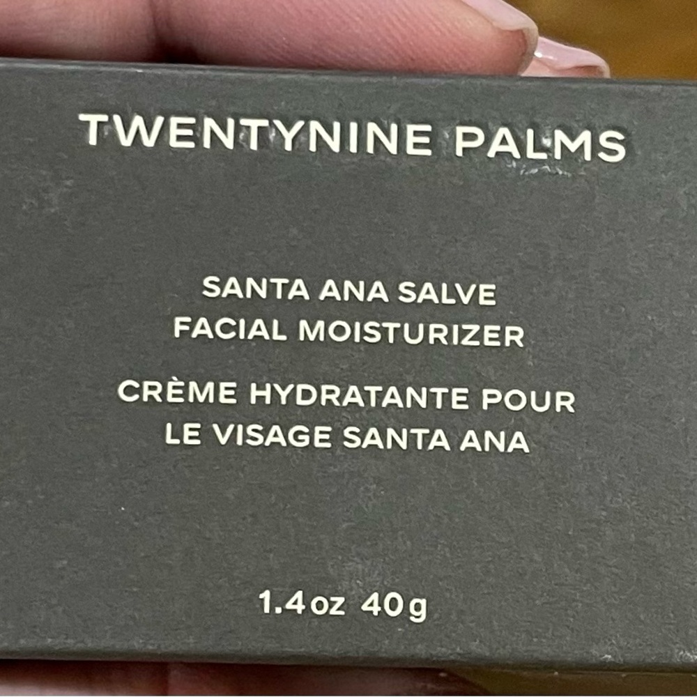 Santa Ana Salve Moisturizer Hydrating Skincare by twentynine palms